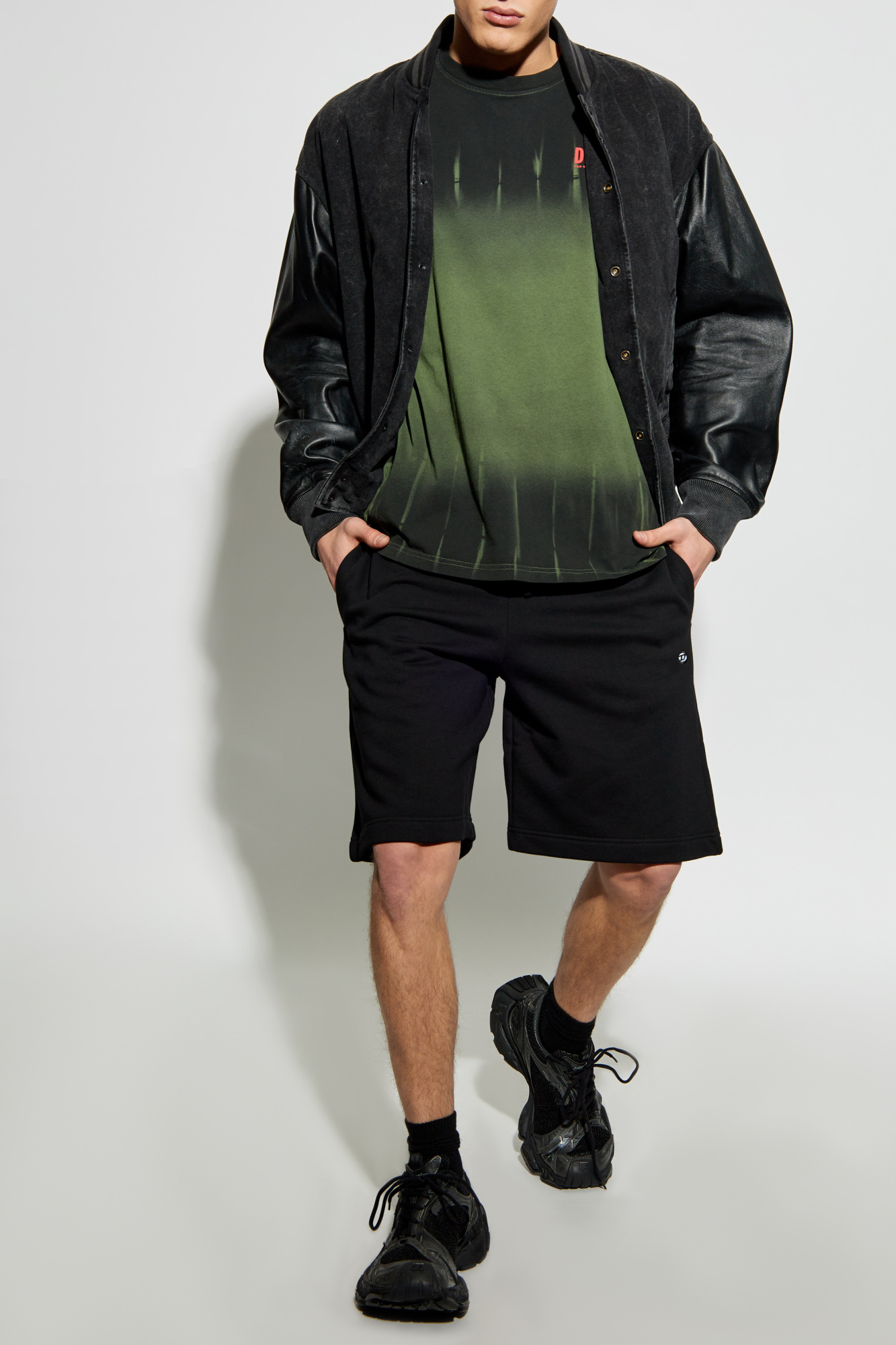 Mitchell & Ness × MASTERMIND WORLD SHERPA JACKET